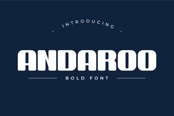 Andaroo Bold: Evaluating a Dynamic Typeface for Modern Design