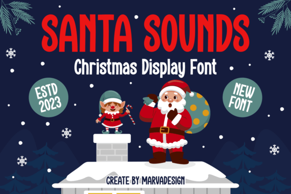 Capturing the Holiday Spirit: A Deep Dive into Santa Sounds Font