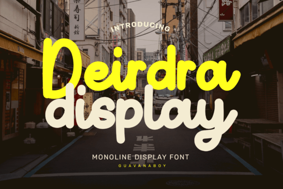 Deirdra: Strategic Typography for Clear Brand Communication