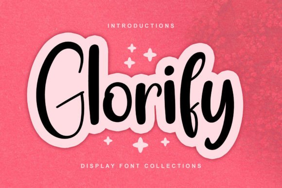 Glorify: Festive Typography Magic