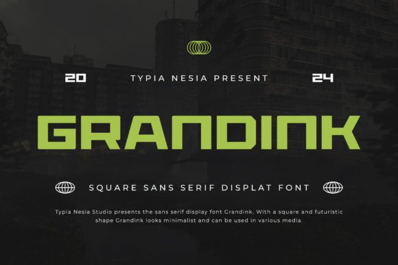 Grandink: The Square Sans Serif Redefining Modern Visual Identity