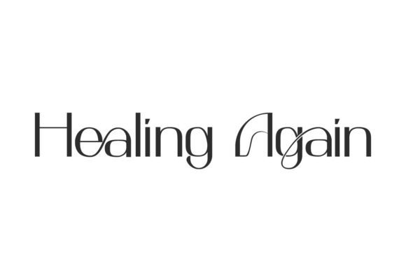 Healing Again: A Modern Sans-Serif for Bold Design