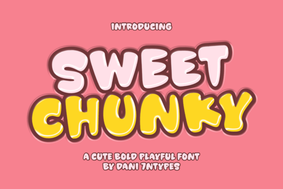 Injecting Joy into Design: The Strategic Power of Sweet Chunky Typography