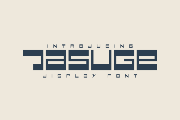 Jasuge: A Practical Evaluation of an Artisan Display Font for Product Presentation