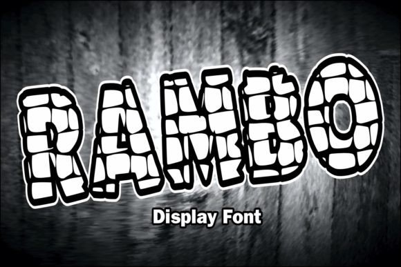 Rambo Typeface: Evaluating Bold Typography for High-Impact Design Projects