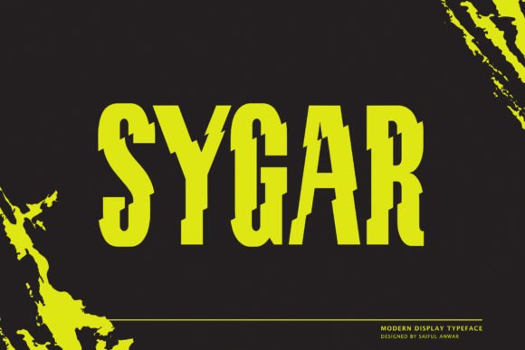 Sygar: The Modern Display Font Redefining Elegance in Digital Design