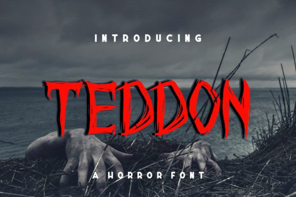 Teddon: Mastering the Art of Horror Typography for Impactful Design