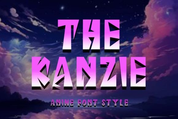 The Kanzie: Elevating Design with Elegant Display Typography