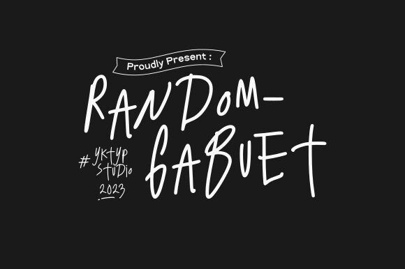 Unleash Creativity with Random Gabuet Font