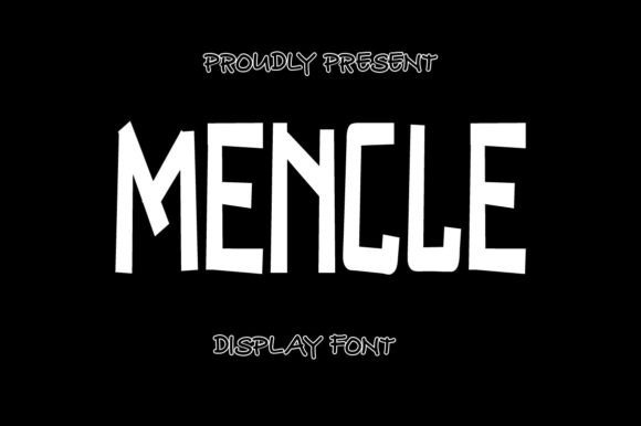 Unleashing Joyful Typography: A Deep Dive into the Mencle Display Font
