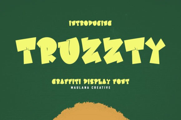 Unleashing Urban Energy: Why Truzzty Is the Graffiti Font Your Designs Need